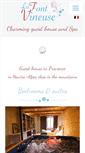 Mobile Screenshot of lafontvineuse.com